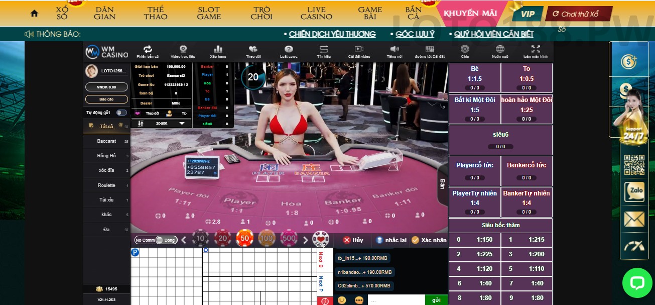 Live casino là gì